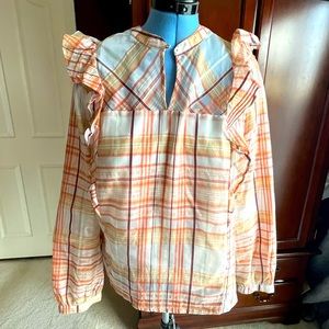 Anthropology top. Never worn cowgirl top.